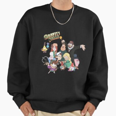 Alternative view of Gravity Falls Characters From Gravity Falls Sweatshirt