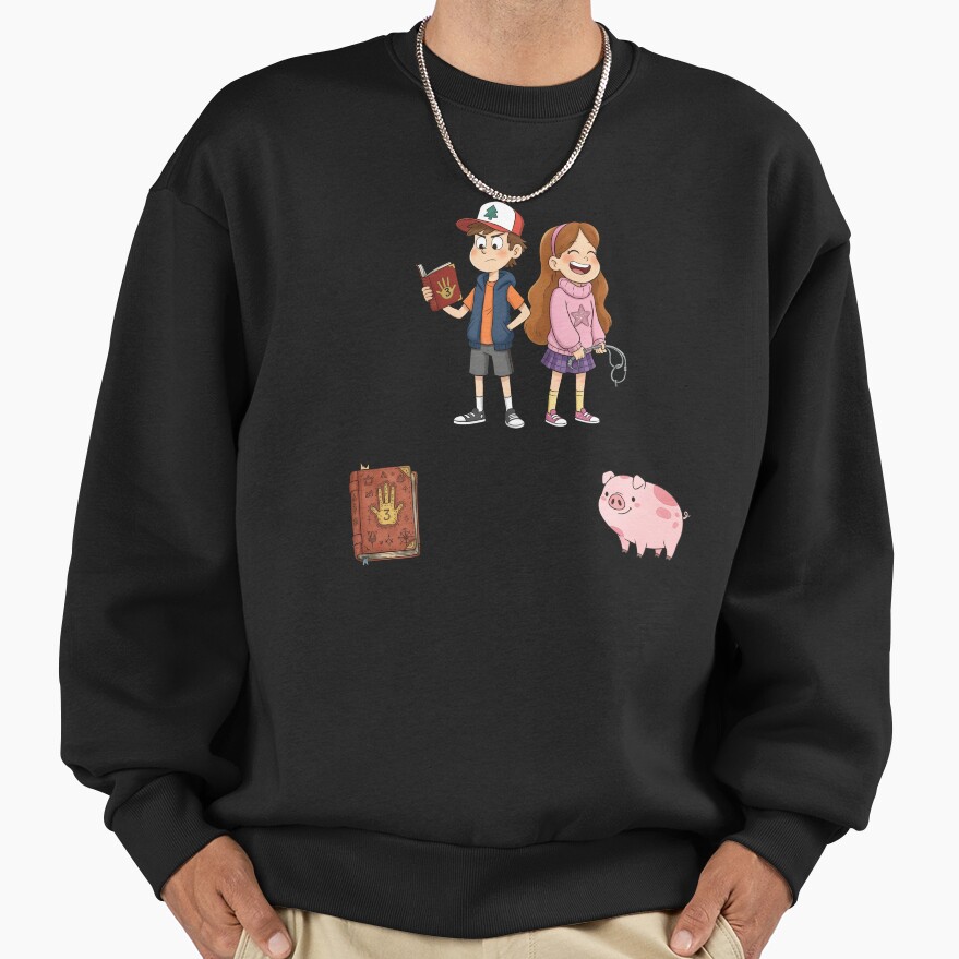 Dipper And Mabel Gravity Falls Sweatshirt - Image 2