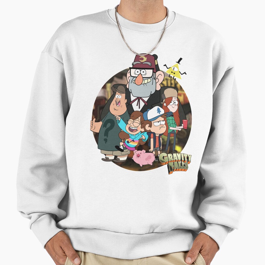 Gravity Falls Classic Gravity Falls Classic Sweatshirt - Image 2