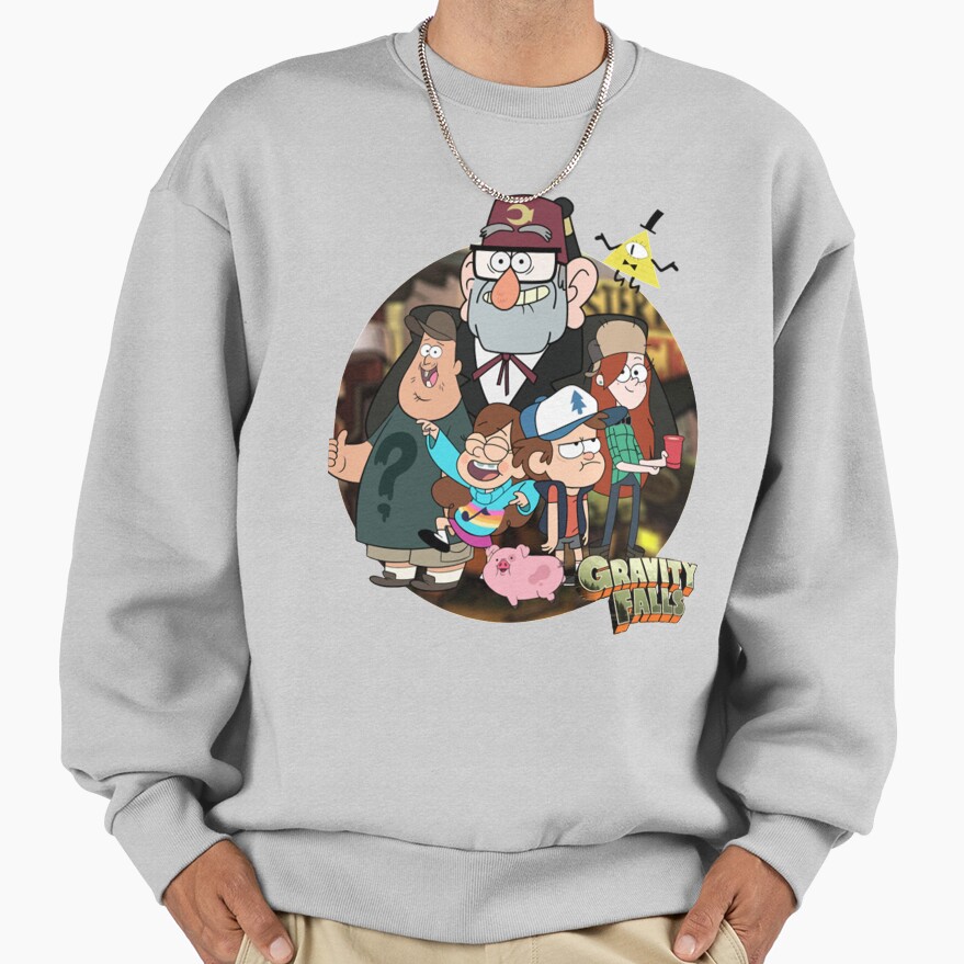 Gravity Falls Classic Gravity Falls Classic Sweatshirt - Image 4