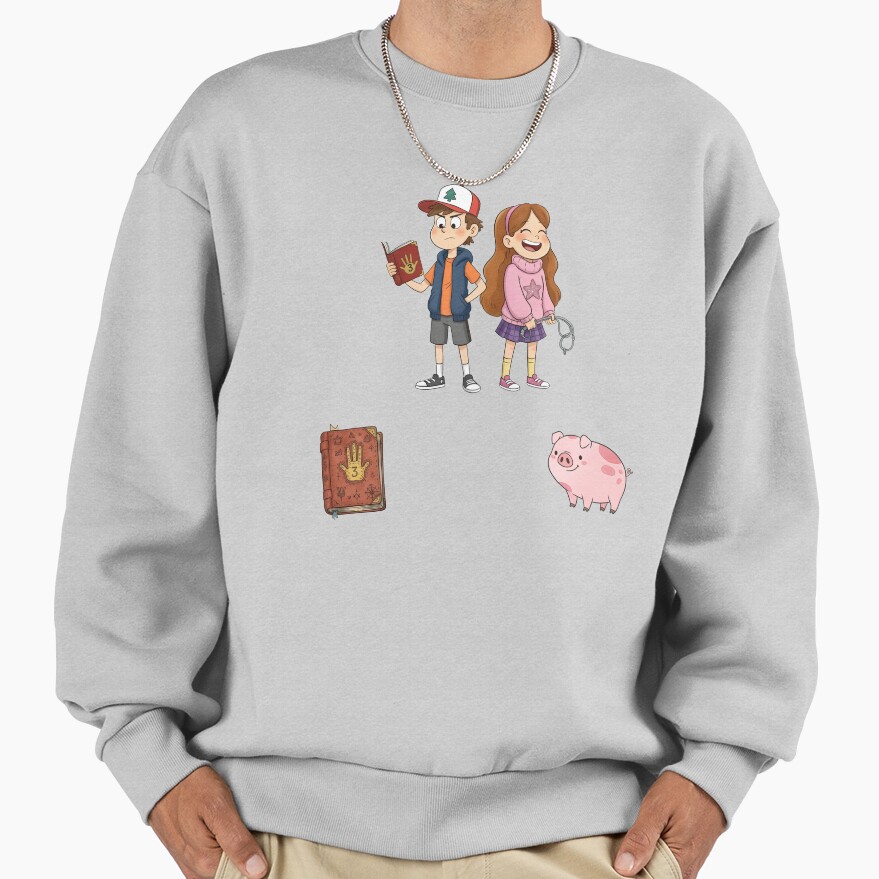 Dipper And Mabel Gravity Falls Sweatshirt - Image 4
