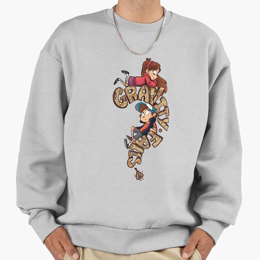 Gravity Falls Logo Dipper Mabel Sweatshirt - Image 4