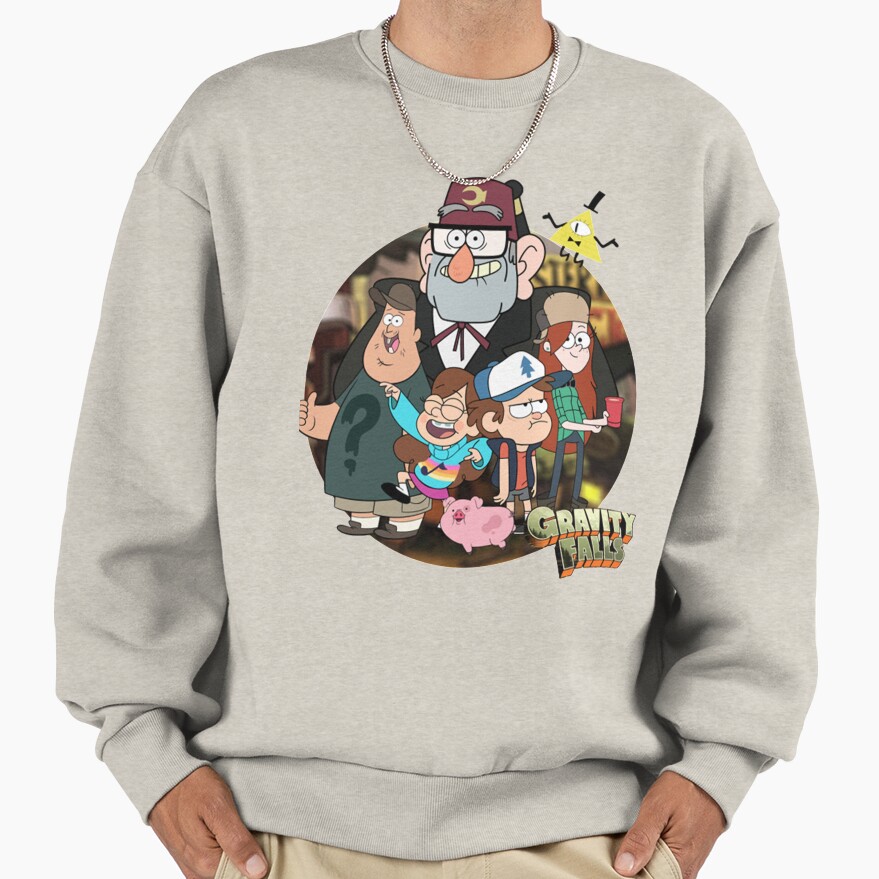 Gravity Falls Classic Gravity Falls Classic Sweatshirt - Image 3
