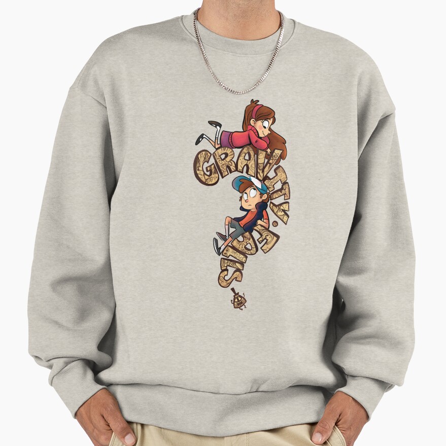 Gravity Falls Logo Dipper Mabel Sweatshirt - Image 3