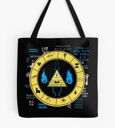Gravity Falls Bill Cipher Zodiac Tote Bag