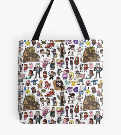 Cute Gravity Falls Doodle Tote Bag