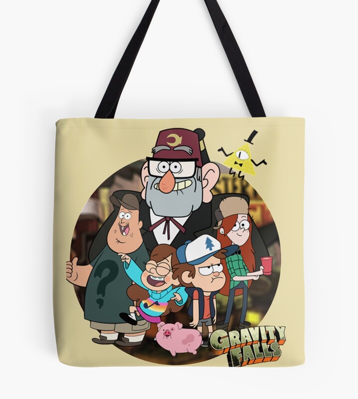 Gravity Falls Classic Gravity Falls Classic Tote Bag