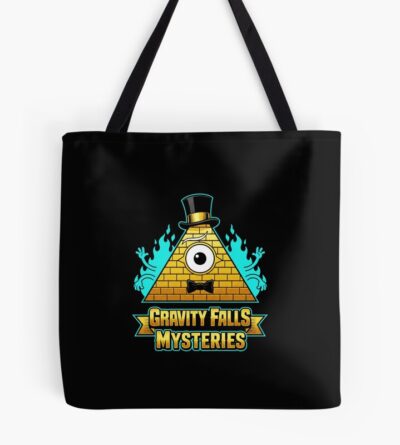Gravity Falls Mysteries Blue Tote Bag