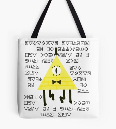 Gravity Falls Bill Cipher Code Tote Bag