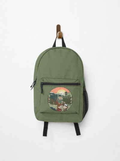 Gravity Falls Colour Line Art Backpack