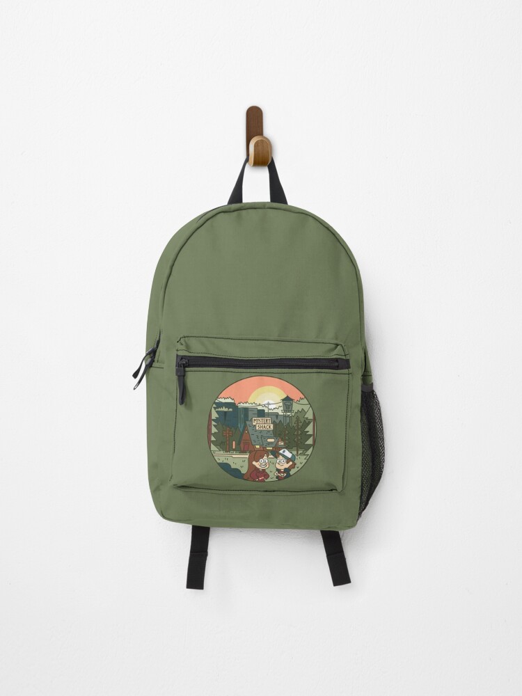 Gravity Falls Colour Line Art Backpack