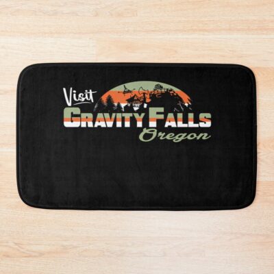 Visit Gravity Falls Oregon Bath Mat