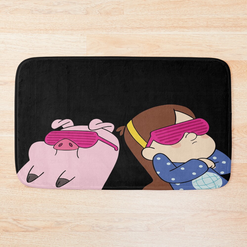 Mabel Pines And Waddles Bath Mat