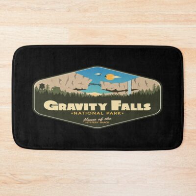 Gravity Falls National Shack Bath Mat