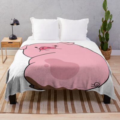 Waddles Throw Blanket