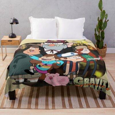 Gravity Falls Classic Gravity Falls Classic Throw Blanket