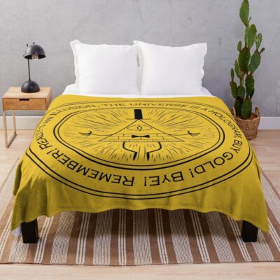 Gravity Falls Wheel Throw Blanket