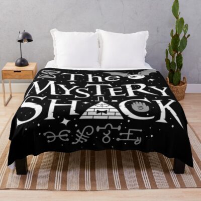 Gravity Falls T Shirtthe Mystery Zone Throw Blanket