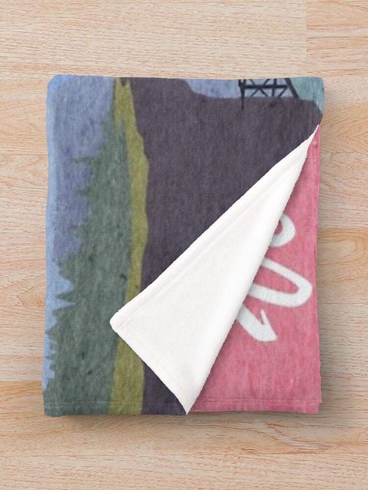 Visit Gravity Falls Postcard Throw Blanket - Image 2