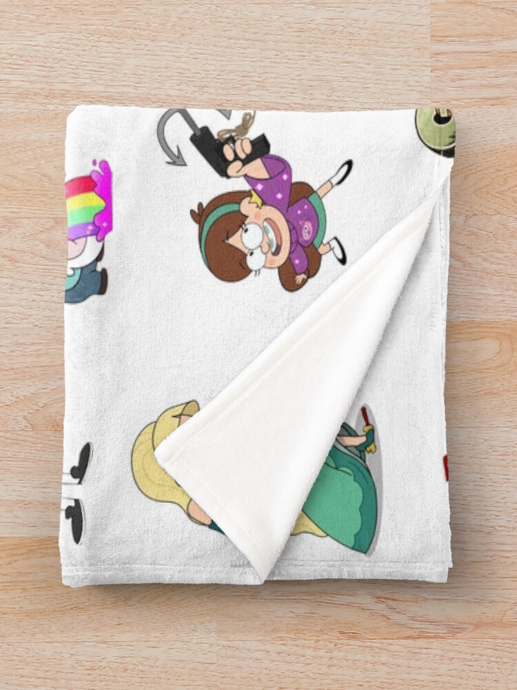 Gravity Falls Characters Throw Blanket - Image 2