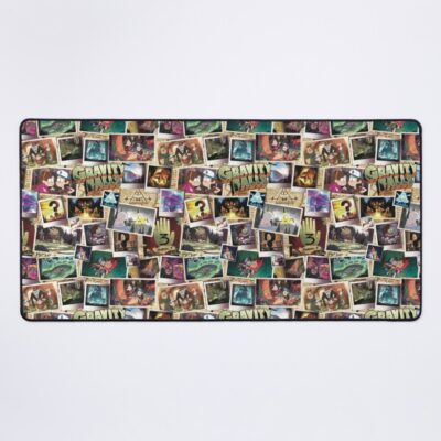 Gravity Falls Rocks Mouse Pad