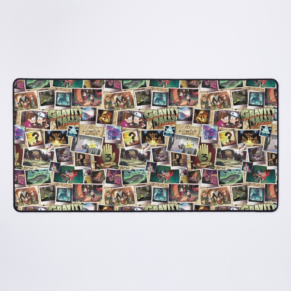 Gravity Falls Rocks Mouse Pad
