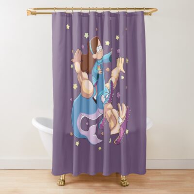 Onwards Aoshima Shower Curtain