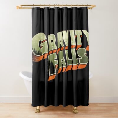 G Falls V1 Shower Curtain