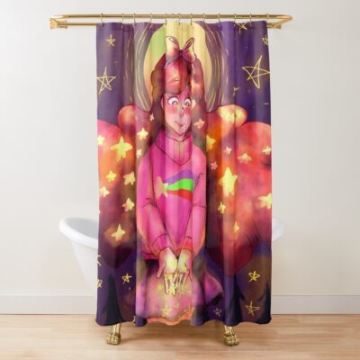 Shooting Star Shower Curtain