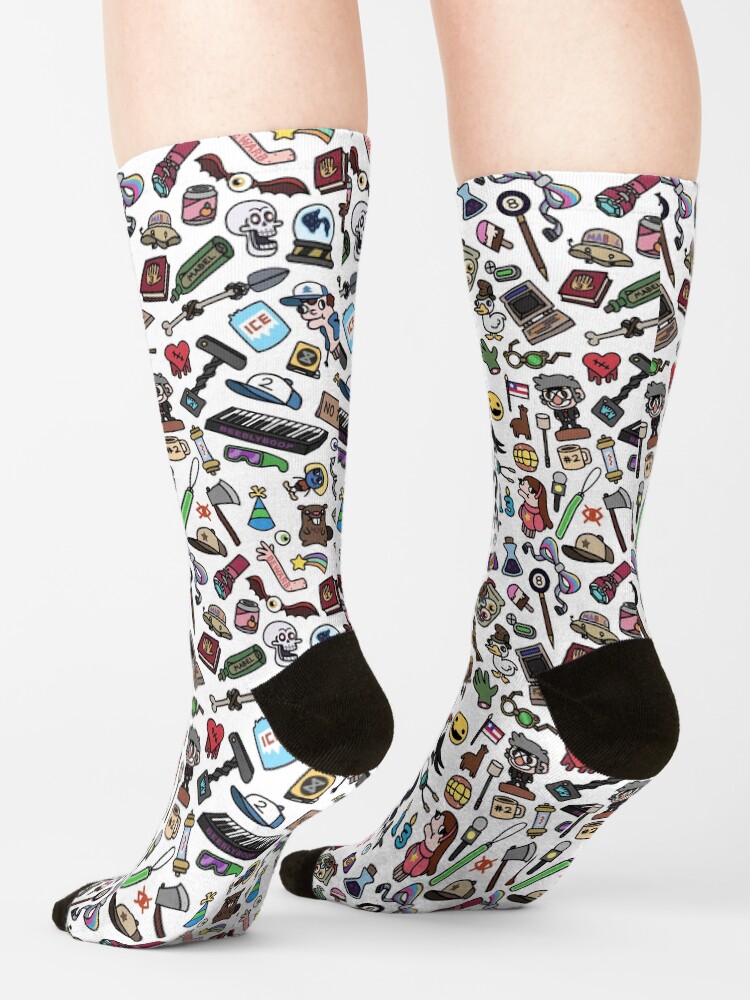 Gravity Falls Pattern Socks - Image 2