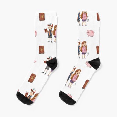 Dipper And Mabel Gravity Falls Socks