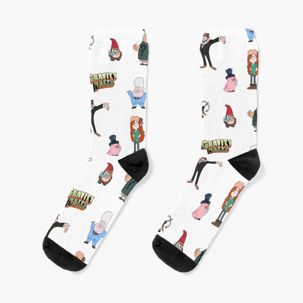 Gravity Falls Characters Socks