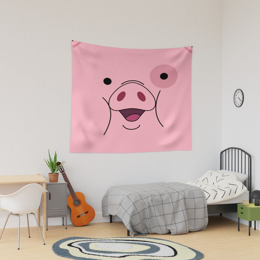 Gravity Falls Waddles Print Tapestry