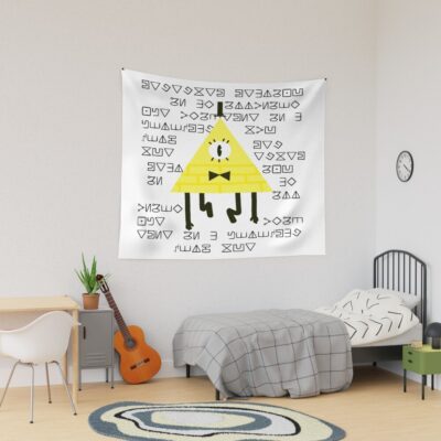 Gravity Falls Bill Cipher Code Tapestry