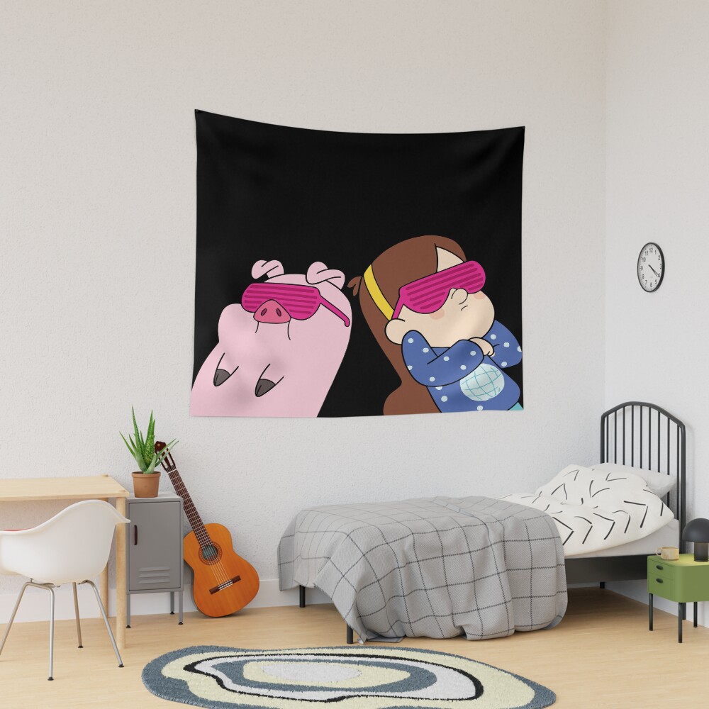 Mabel Pines And Waddles Tapestry