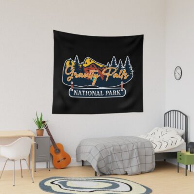 Gravity Falls National Park Tapestry