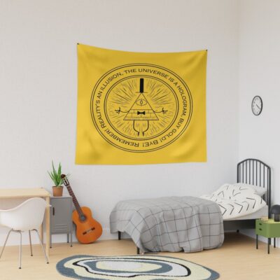 Gravity Falls Wheel Tapestry