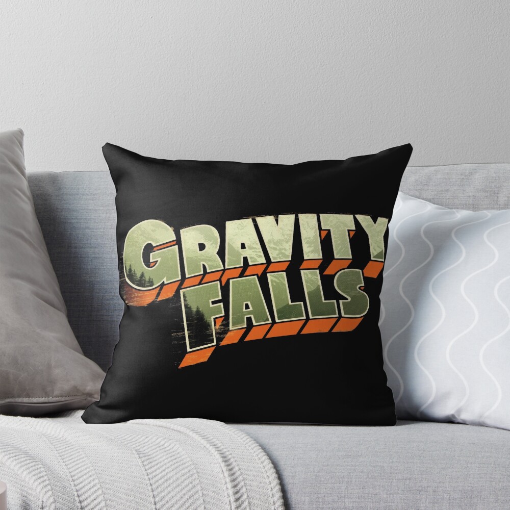G Falls V1 Throw Pillow