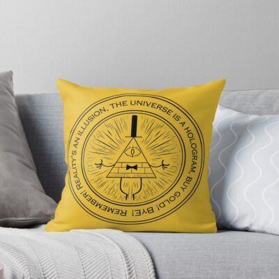 Gravity Falls Wheel Throw Pillow