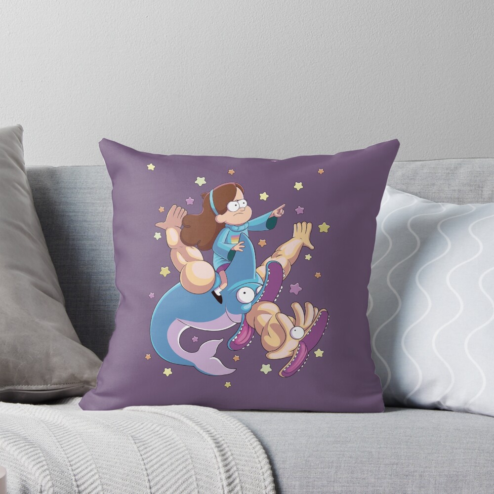 Onwards Aoshima Throw Pillow