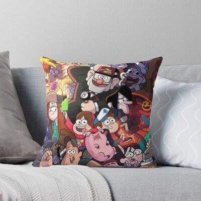 Gravity Falls Throw Pillow