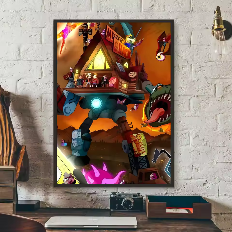 Gravity Falls Classic Legacy Print Wall Art
