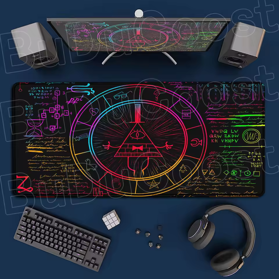 Gravity Falls Classic Graphic Style Mouse Pad