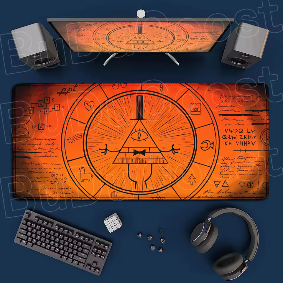 Gravity Falls Iconic Artwork Style Mouse Pad