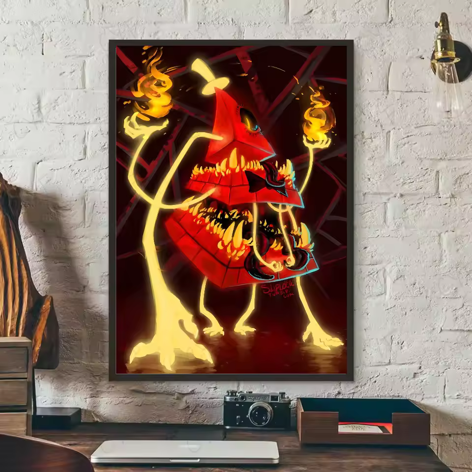 Gravity Falls Timeless Design Style Wall Art