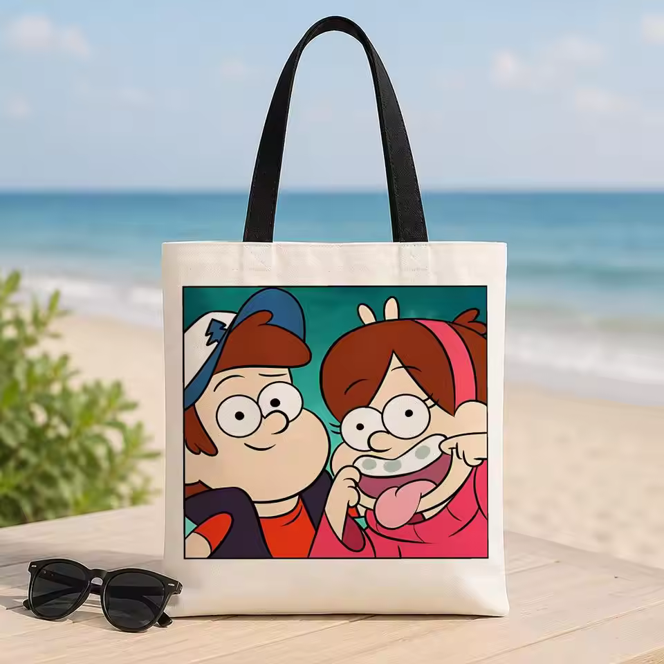 Gravity Falls Retro Graphic Series Tote Bag