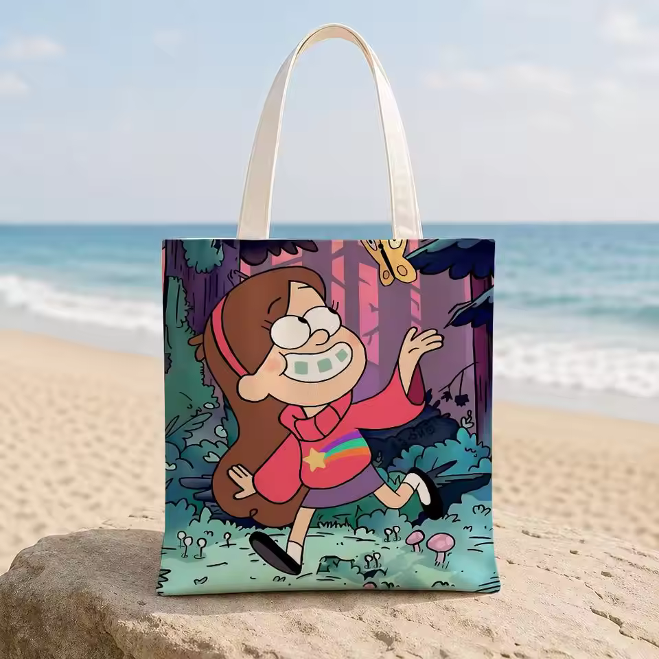 Gravity Falls Retro Design Tribute Tote Bag