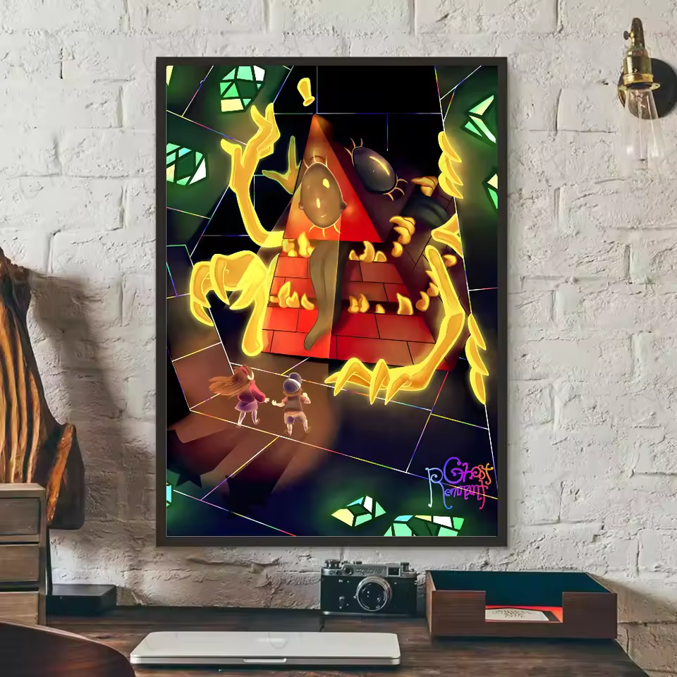 Gravity Falls Modern Artwork Design Wall Art