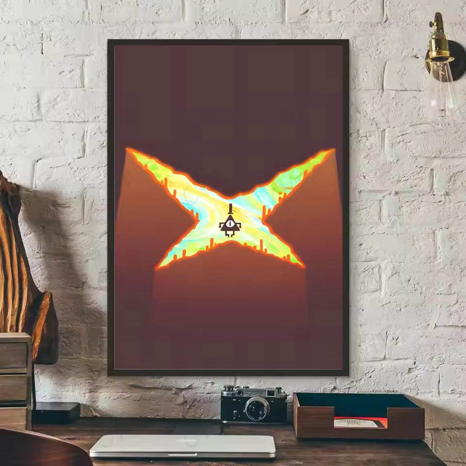 Gravity Falls Modern Graphic Edition Wall Art
