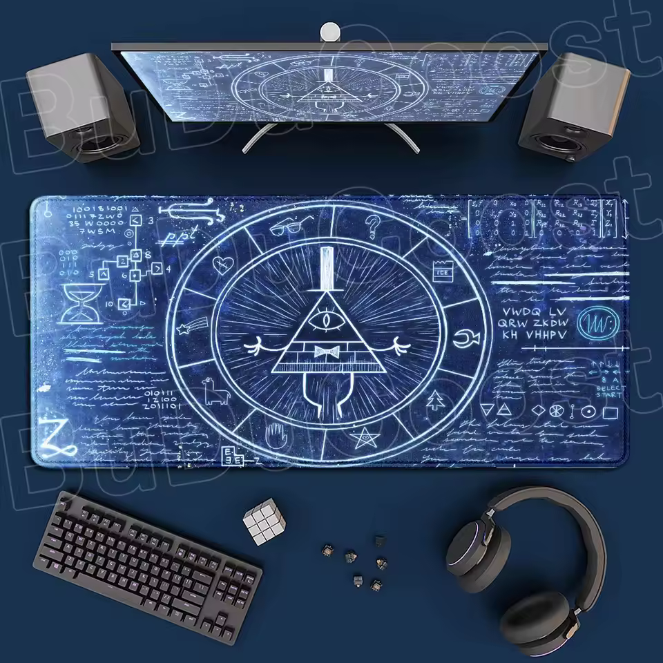 Gravity Falls Modern Print Tribute Mouse Pad